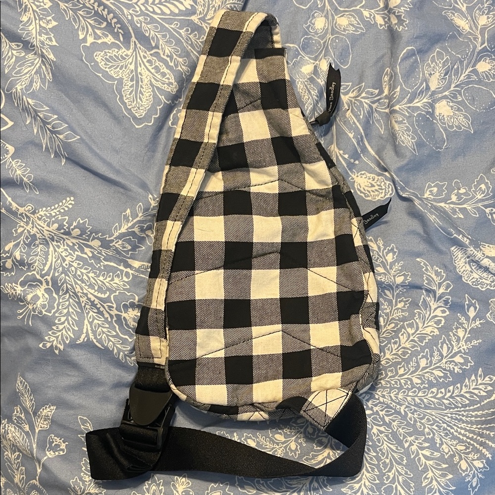 Vera Bradley Black and Gray Checkered Belt Bag - Picture 3 of 4